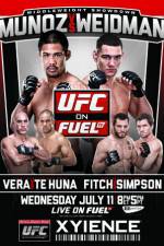 Watch UFC on FUEL 4: Munoz vs. Weidman Megashare9