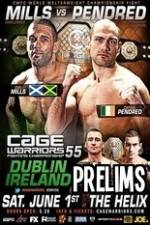 Watch Cage Warriors 55 Facebook Prelims Megashare9