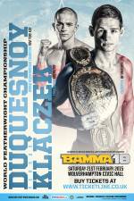 Watch BAMMA 18: Duquesnoy vs. Klaczek Megashare9