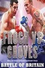 Watch Carl Froch vs George Groves Megashare9