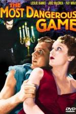 Watch The Most Dangerous Game Megashare9