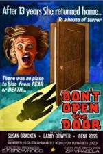 Watch Dont Open the Door Megashare9