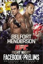 Watch UFC Fight Night 32 Facebook Prelims Megashare9