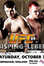 Watch UFC 89: Bisping v Leben Megashare9