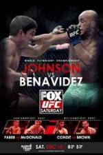 Watch UFC On Fox Johnson vs Benavidez II Megashare9