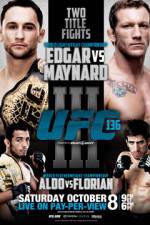 Watch UFC 136 Edgar vs Maynard III Megashare9