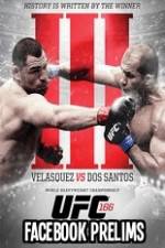 Watch UFC 166: Velasquez vs. Dos Santos III Facebook Fights Megashare9