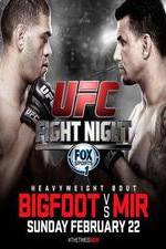 Watch UFC Fight Night 61 Bigfoot vs Mir Megashare9