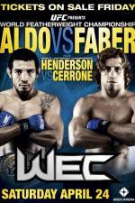 Watch WEC 48 Aldo vs Faber Megashare9