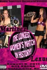 Watch Martinez vs Lexus Longest Match in History Megashare9