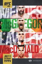 Watch UFC 189 Mendes vs. McGregor Megashare9