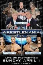 Watch WrestleMania 23 Megashare9