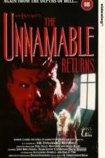 Watch The Unnamable II: The Statement of Randolph Carter Megashare9