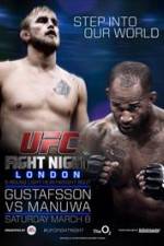 Watch UFC Fight Night 38 Gustafsson vs Manuwa Megashare9