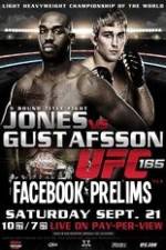Watch UFC 165 Facebook Prelims Megashare9