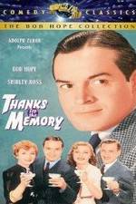 Watch Thanks for the Memory Megashare9