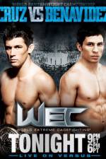 Watch WEC 50 Cruz vs. Benavidez 2 Megashare9