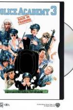 Watch Police Academy 3: Back in Training Megashare9