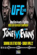 Watch UFC 145 Jones vs Evans Preliminary Fights Megashare9