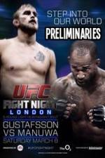 Watch UFC Fight Night 38: Gustafsson vs. Manuwa Preliminaries Megashare9