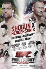 Watch UFC Fight Night Shogun vs Henderson 2 Megashare9