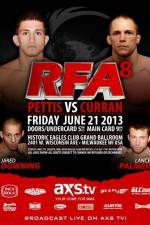 Watch RFA 8: Pettis vs. Pegg Megashare9