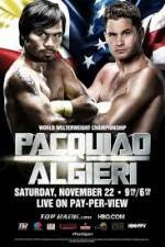 Watch Manny Pacquiao vs Chris Algieri Megashare9