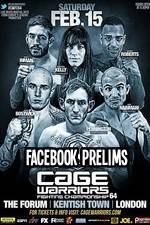 Watch Cage Warriors 64 Facebook Preliminary Fights Megashare9