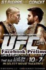 Watch UFC 154 St.Pierre vs Condit Facebook Prelims Megashare9