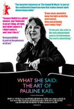 Watch What She Said: The Art of Pauline Kael Megashare9