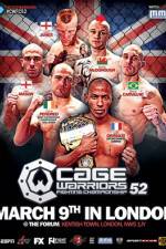 Watch Cage Warriors 52 Megashare9