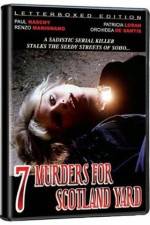 Watch Seven Murders for Scotland Yard Megashare9