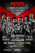 Watch World Series of Fighting 2 Arlovski vs Johnson Megashare9