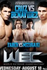 Watch WEC 50 : Cruz Vs Benavidez Megashare9