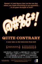 Watch Quite Contrary Megashare9