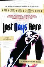 Watch Last Days Here Megashare9